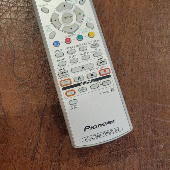Original Pioneer AXD1489 Remote Control Plasma Display TV - Picture 2 of 8